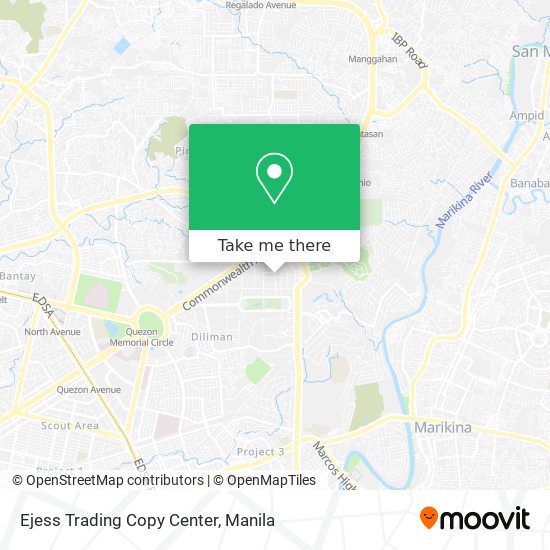 Ejess Trading Copy Center map