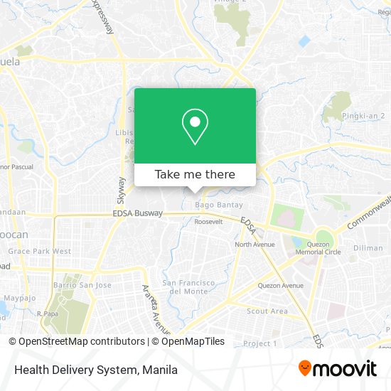 Health Delivery System map