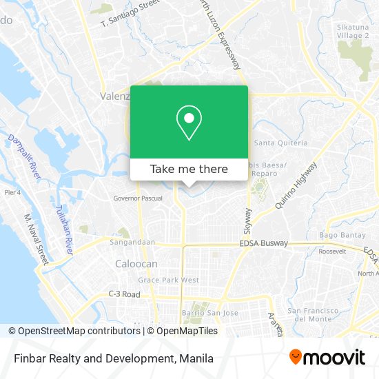 Finbar Realty and Development map