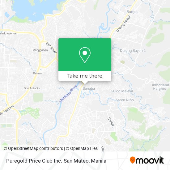 Puregold Price Club Inc.-San Mateo map