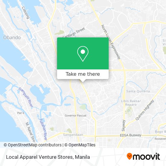 Local Apparel Venture Stores map