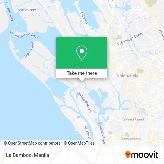La Bamboo map