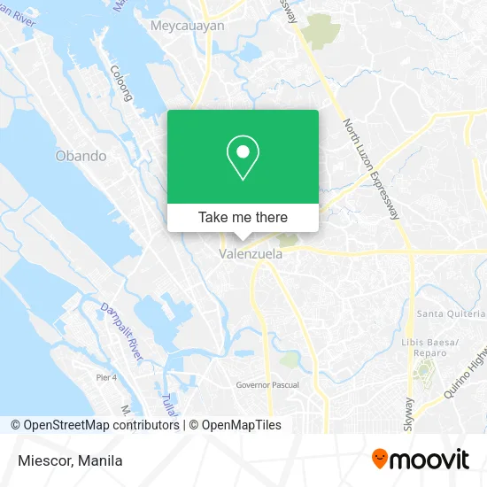 Miescor map