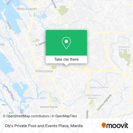 Oly's Private Pool and Events Place map