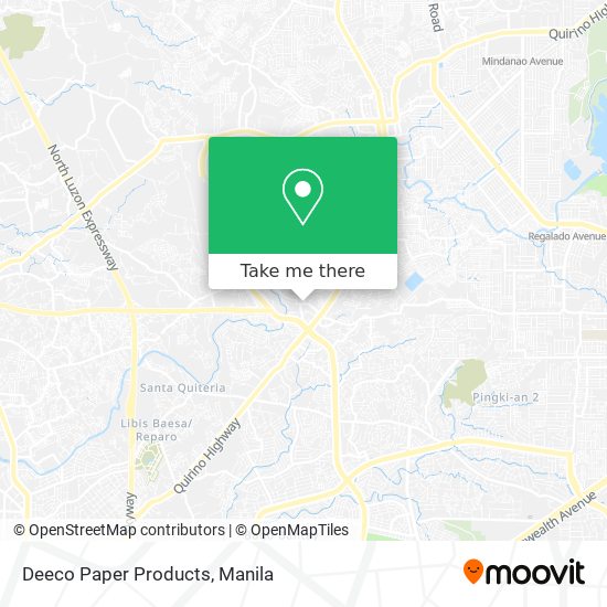 Deeco Paper Products map