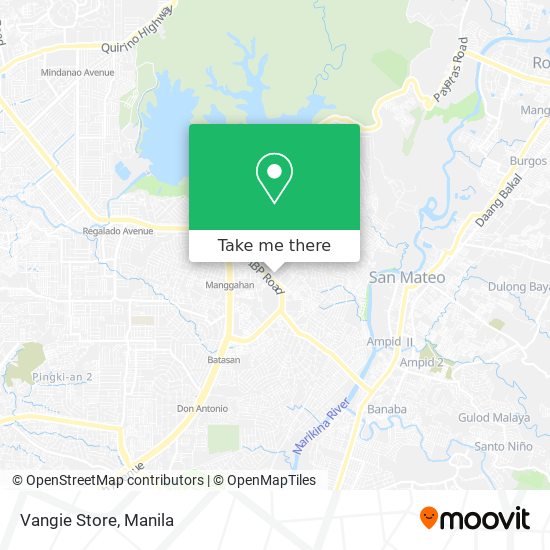 Vangie Store map