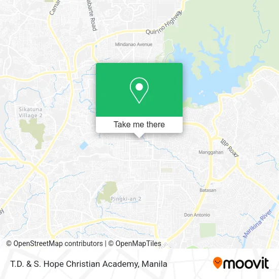 T.D. & S. Hope Christian Academy map