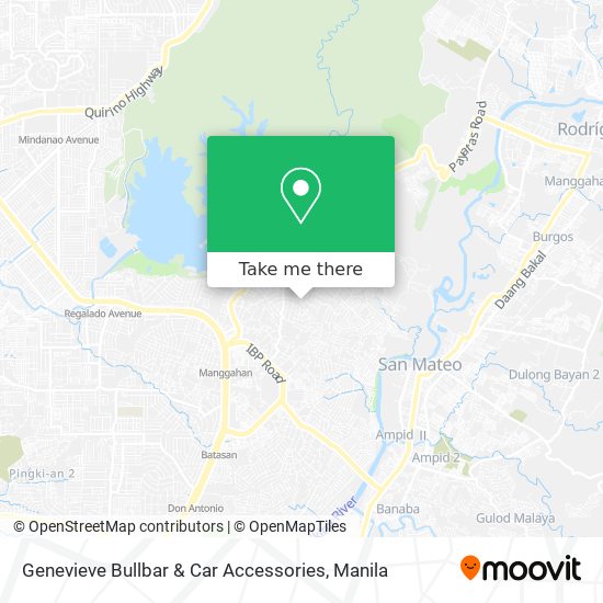 Genevieve Bullbar & Car Accessories map