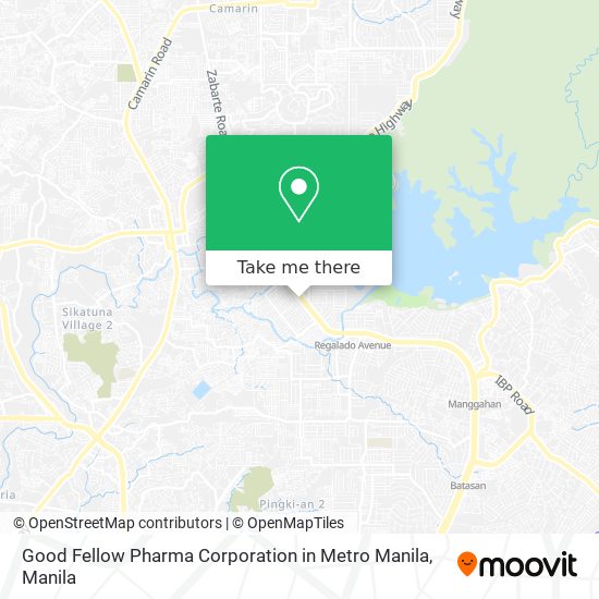 Good Fellow Pharma Corporation in Metro Manila map