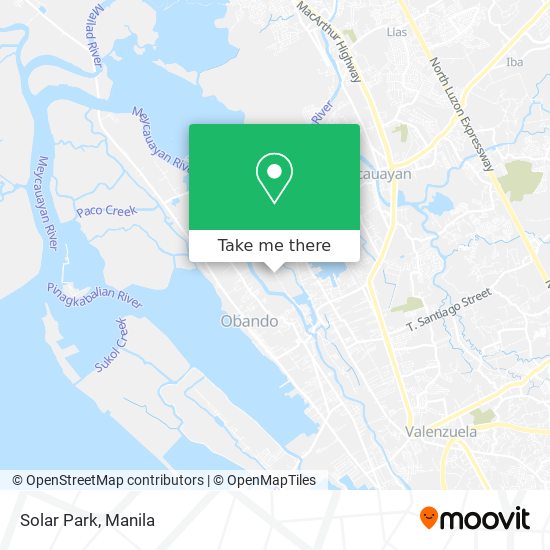 Solar Park map