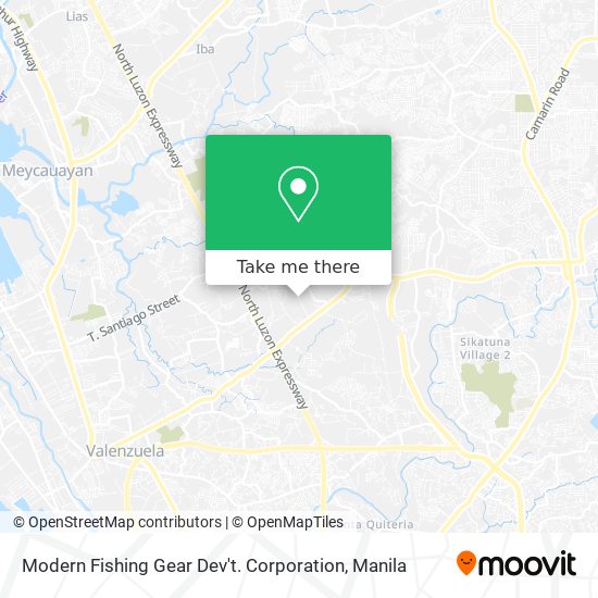 Modern Fishing Gear Dev't. Corporation map