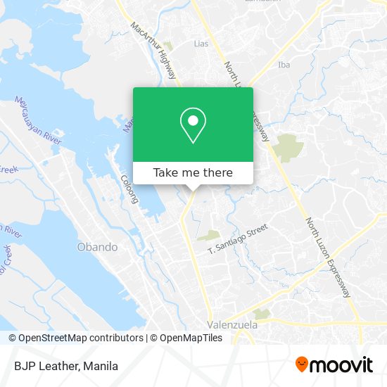 BJP Leather map