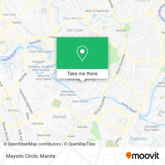 Maysilo Circle map