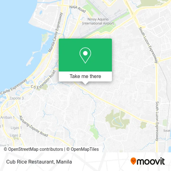 Cub Rice Restaurant map