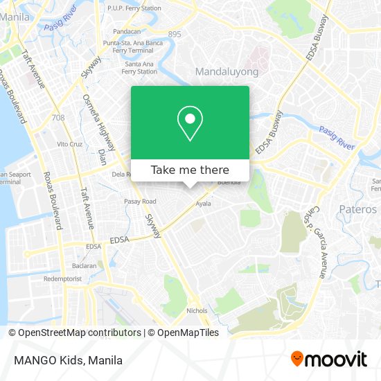 MANGO Kids map