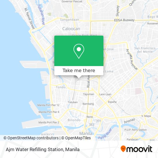 Ajm Water Refilling Station map