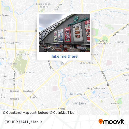 FISHER MALL map