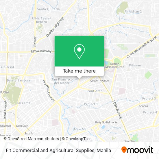 Fit Commercial and Agricultural Supplies map