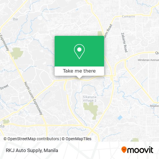 RKJ Auto Supply map