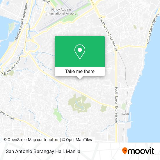 San Antonio Barangay Hall map