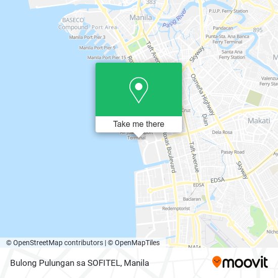 Bulong Pulungan sa SOFITEL map