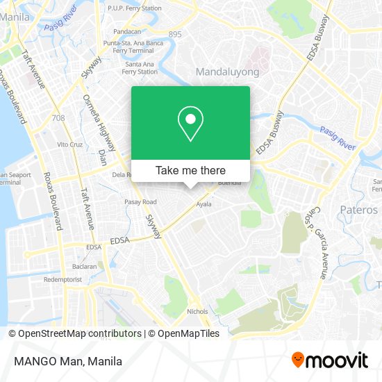 MANGO Man map