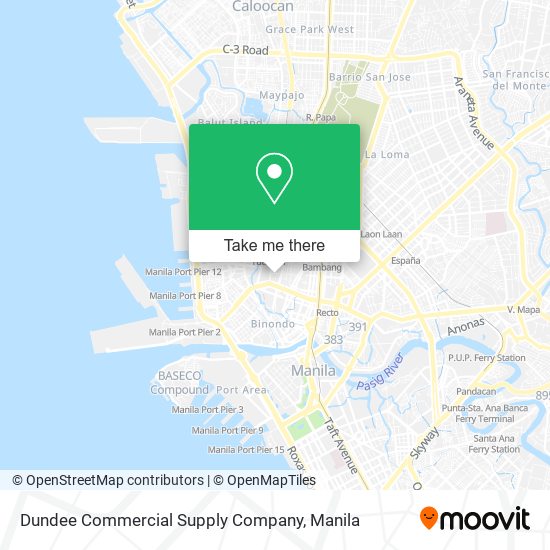 Dundee Commercial Supply Company map