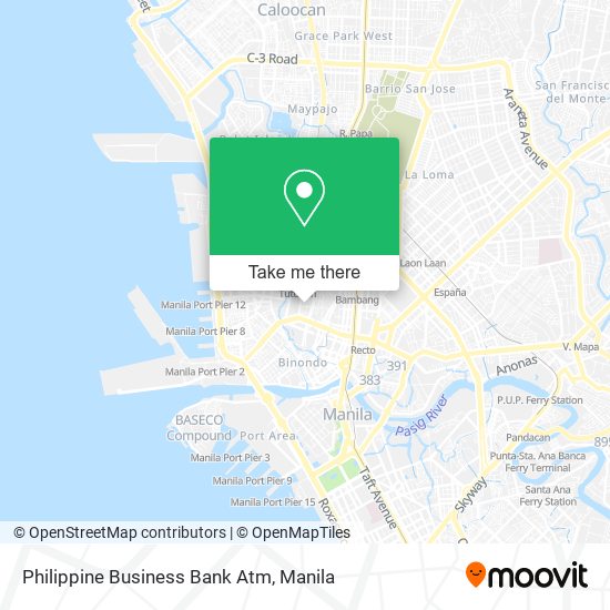 Philippine Business Bank Atm map