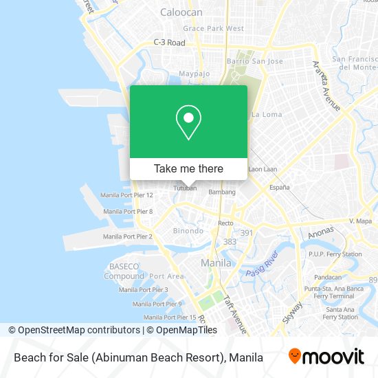 Beach for Sale (Abinuman Beach Resort) map