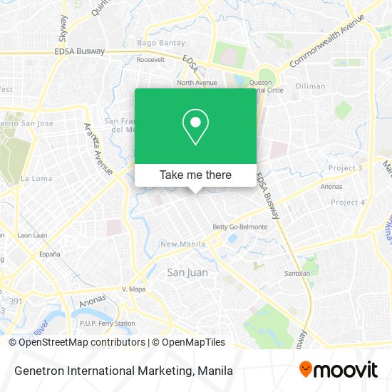 Genetron International Marketing map
