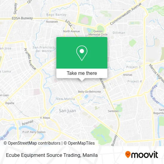 Ecube Equipment Source Trading map
