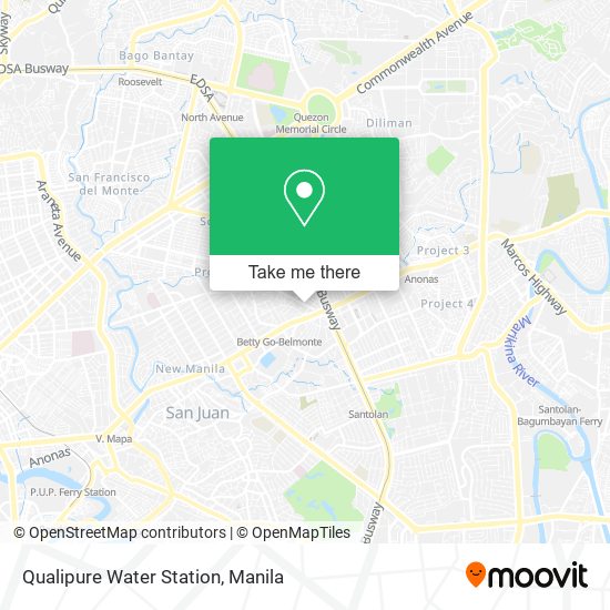 Qualipure Water Station map