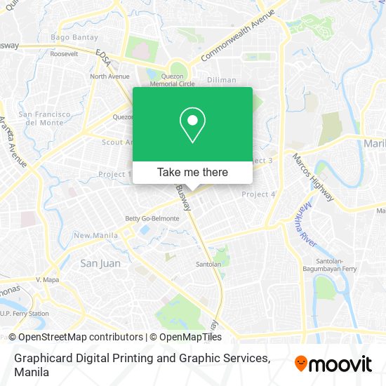 Graphicard Digital Printing and Graphic Services map