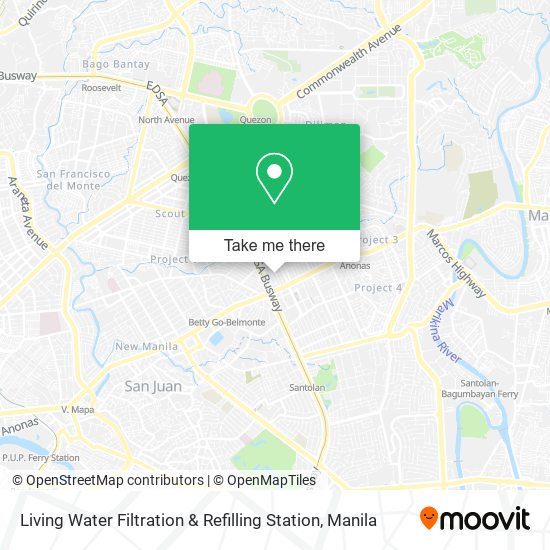 Living Water Filtration & Refilling Station map