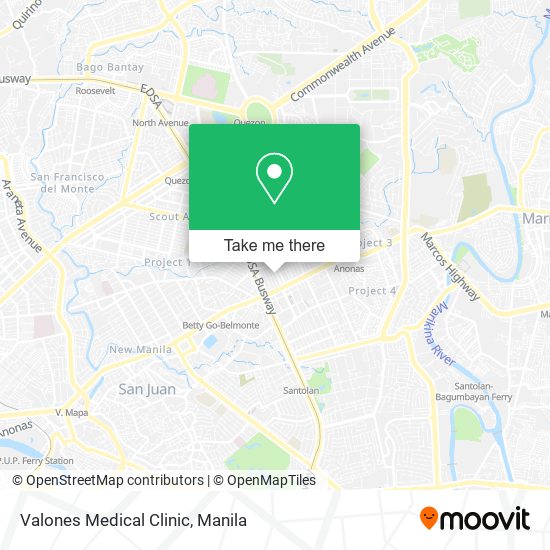 Valones Medical Clinic map
