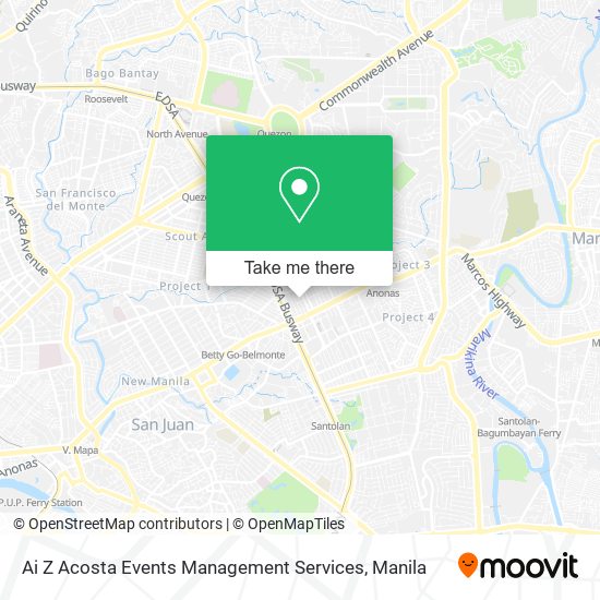 Ai Z Acosta Events Management Services map