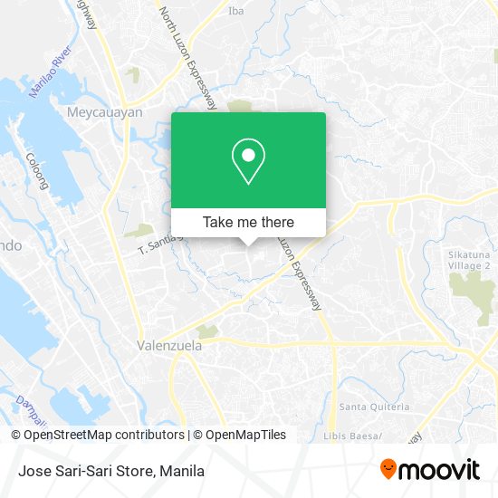 Jose Sari-Sari Store map