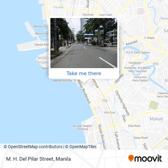 metro manila street map