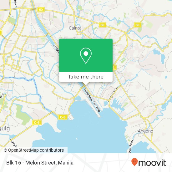 Blk 16 - Melon Street map