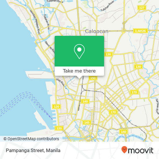 Pampanga Street map