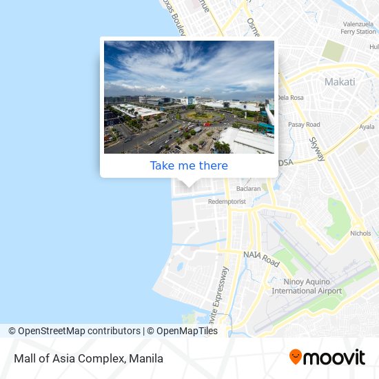 Mall of Asia Complex map