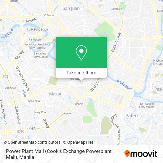 Power Plant Mall (Cook's Exchange Powerplant Mall) map