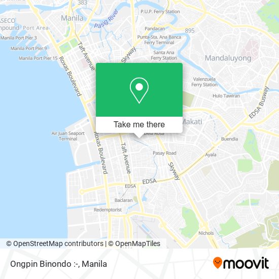 Ongpin Binondo :- map