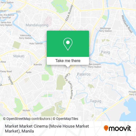 Market Market Cinema (Movie House Market Market) map
