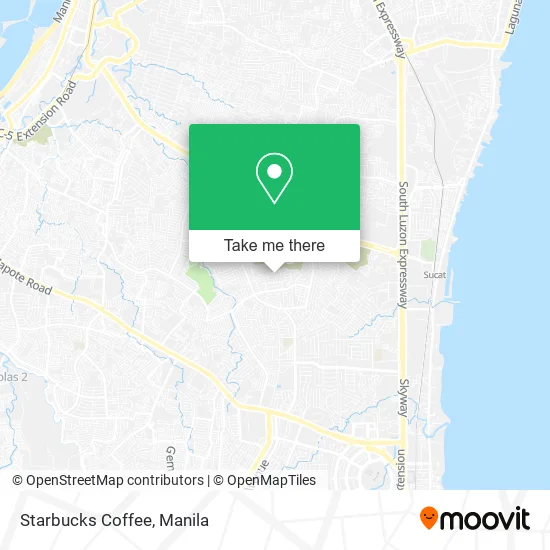Starbucks Coffee map