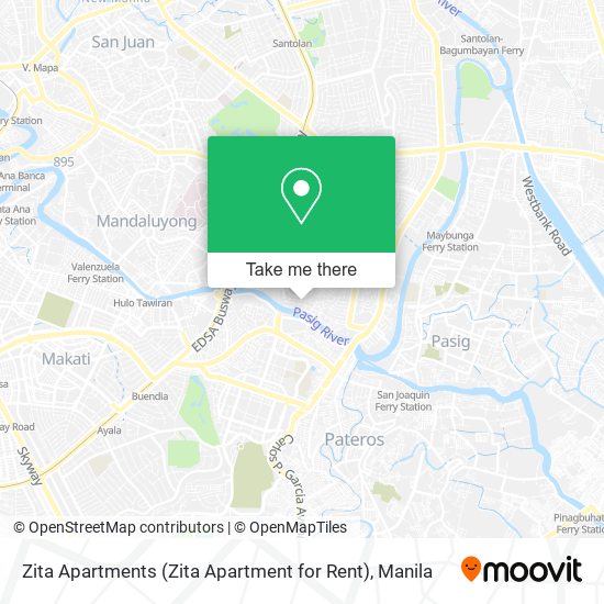 Zita Apartments (Zita Apartment for Rent) map