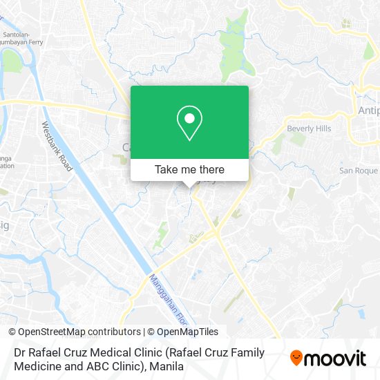 Dr Rafael Cruz Medical Clinic (Rafael Cruz Family Medicine and ABC Clinic) map