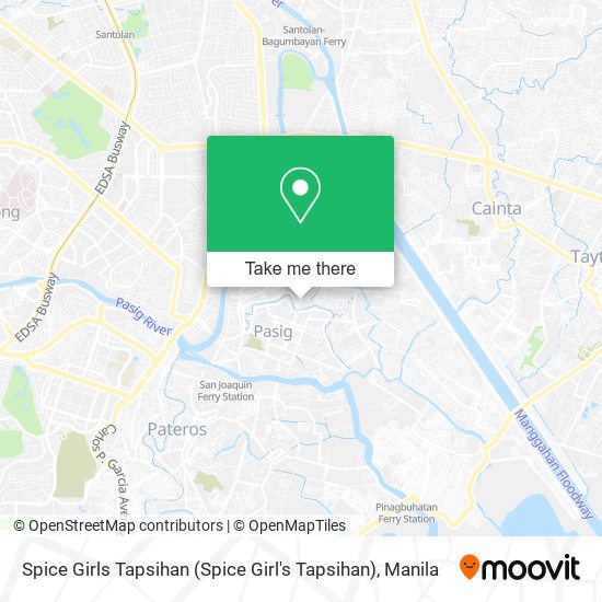 Spice Girls Tapsihan (Spice Girl's Tapsihan) map