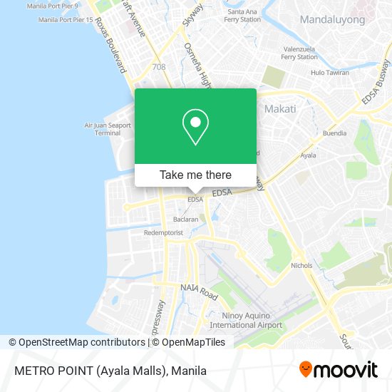 METRO POINT (Ayala Malls) map