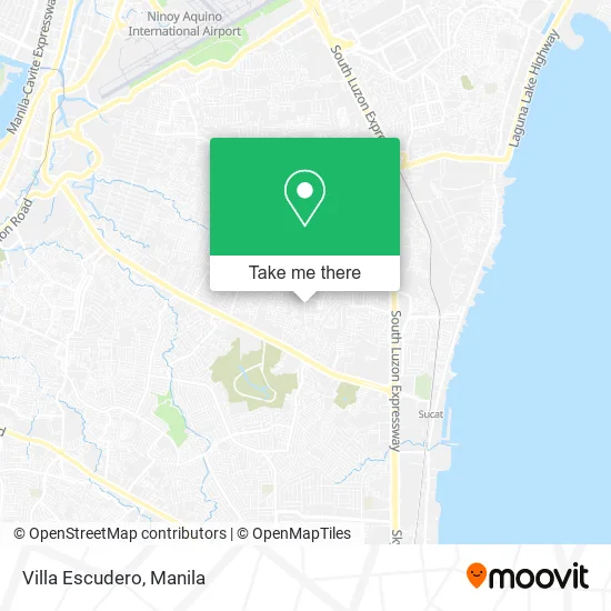 Villa Escudero map